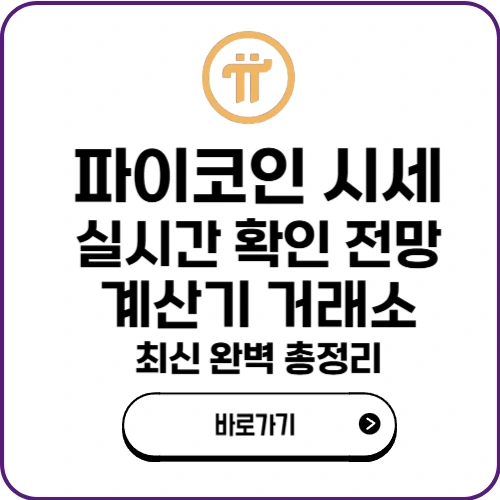파이코인 시세 실시간 확인 전망 계산기 코인게코 거래소